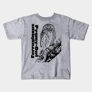 Ferruginous Pygmy-Owl Kids T-Shirt